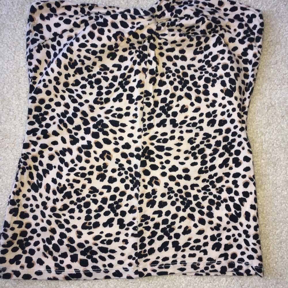 Leopard Tube Top